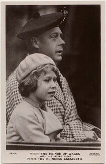 NPG x138844; Queen Elizabeth II; Prince Edward, Duke of Windsor (King  Edward VIII) - Portrait - National Portrait Gallery