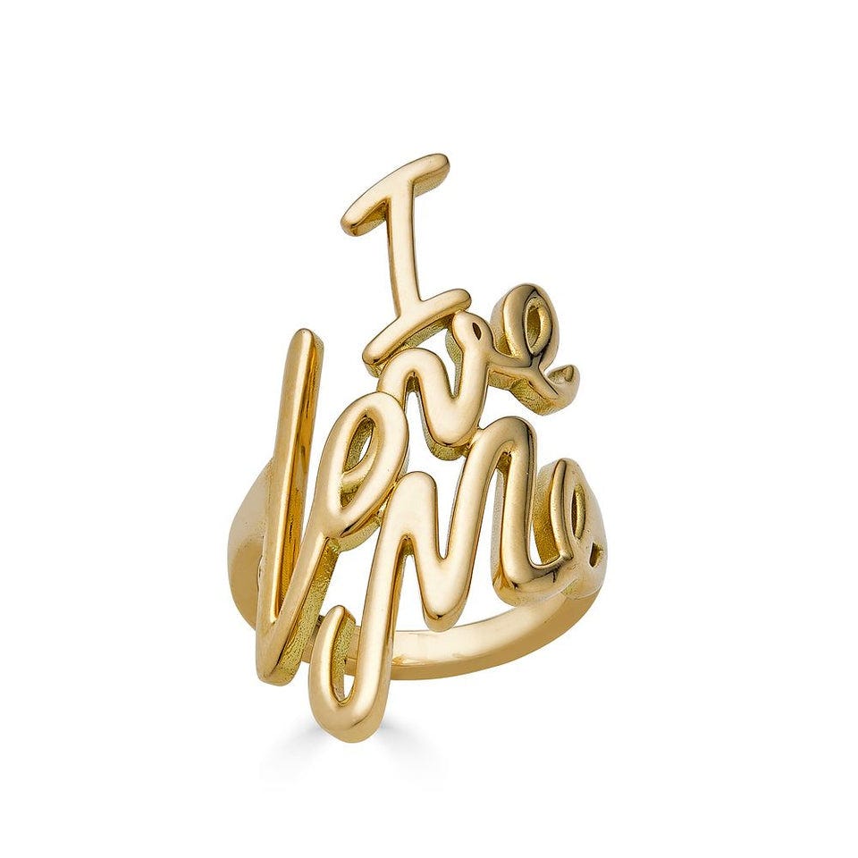 I Love Me Ring 18 kt Gold