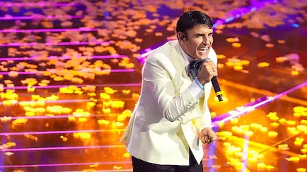 Sal Da Vinci at Sanremo 2025