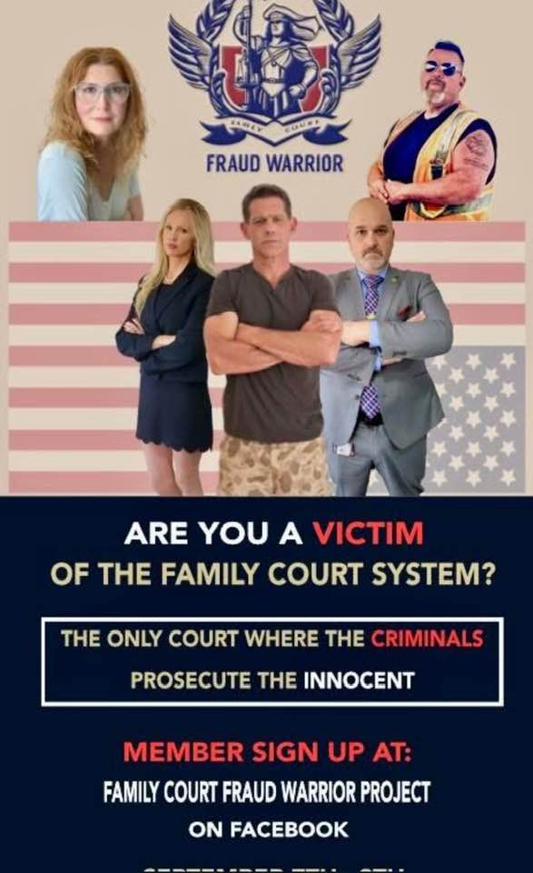 Dave Weigel [C] and other Family Court advocates spark nationwide change.