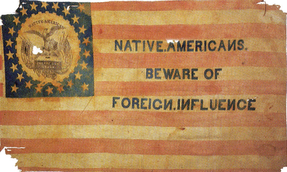 Nativism and the Know-Nothing Party (article) | Khan Academy