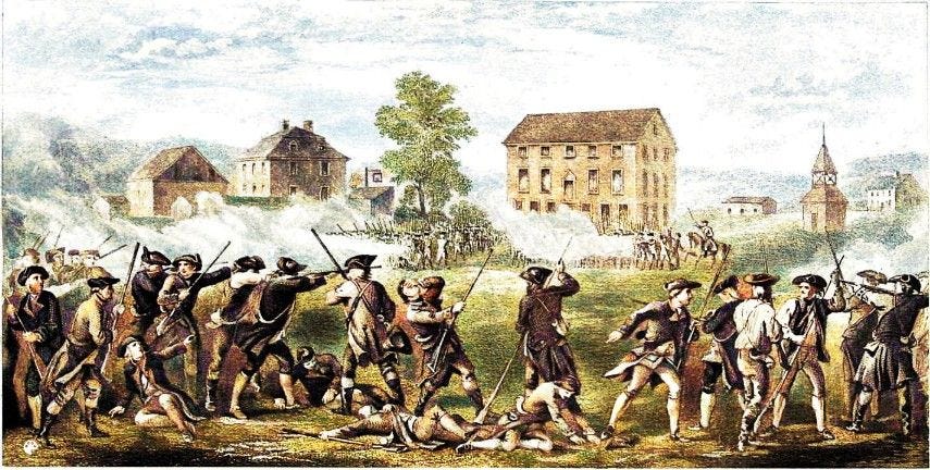Had the march gone as planned, the British troops would have passed Lexington in the dark and never seen the militia men assembled in the town common.
