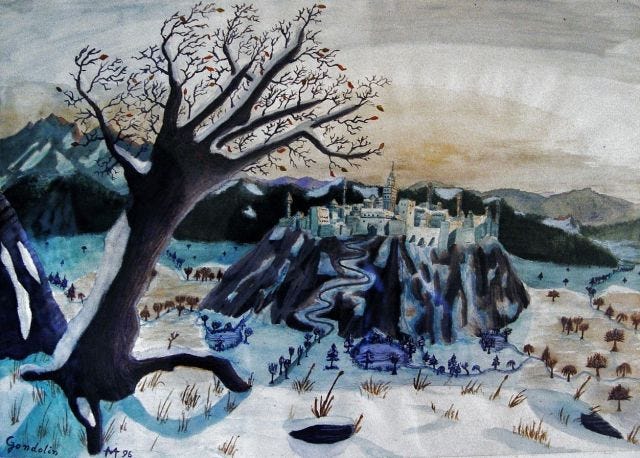 Gondolin in inverno Gondolin in inverno