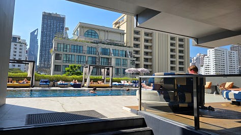 TRIBE Living Bangkok Sukhumvit 39 : Gym and pool