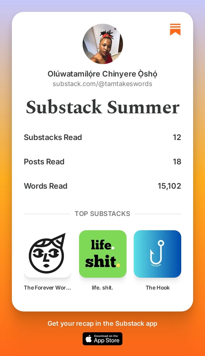 Substack Summer Substack Summer