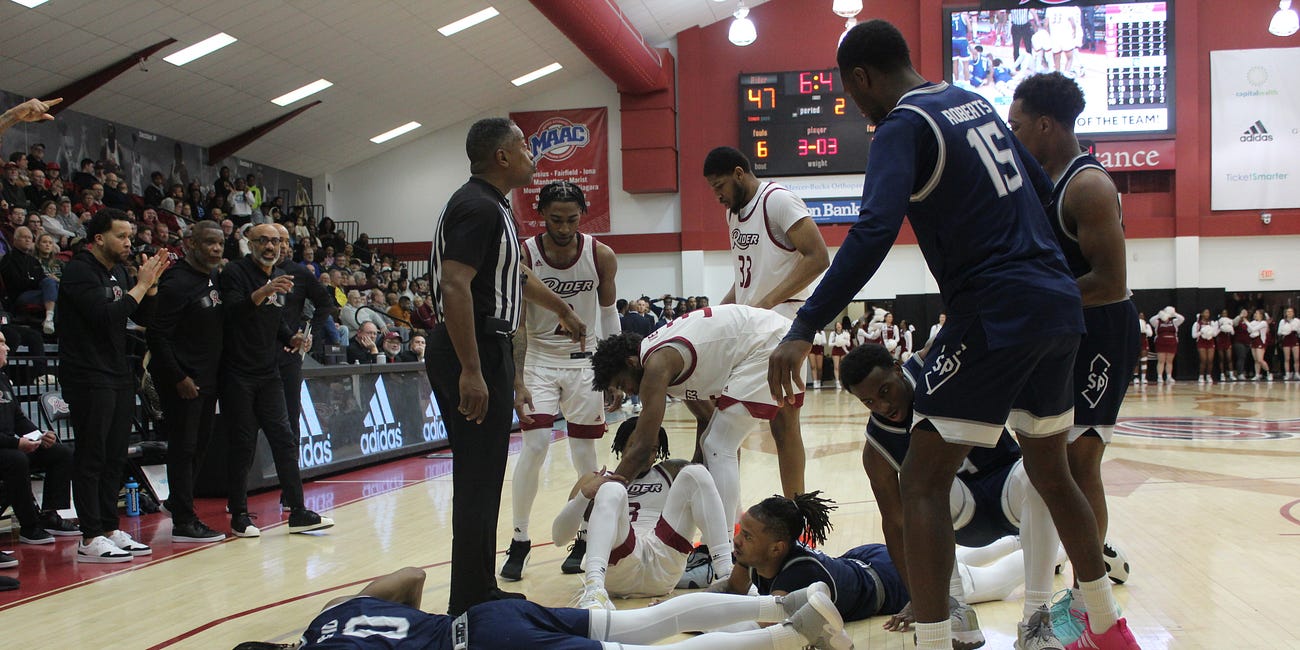 ‘Next man up’: How Rider overcame Mervin James’ ejection in a Saint Peter’s slugfest