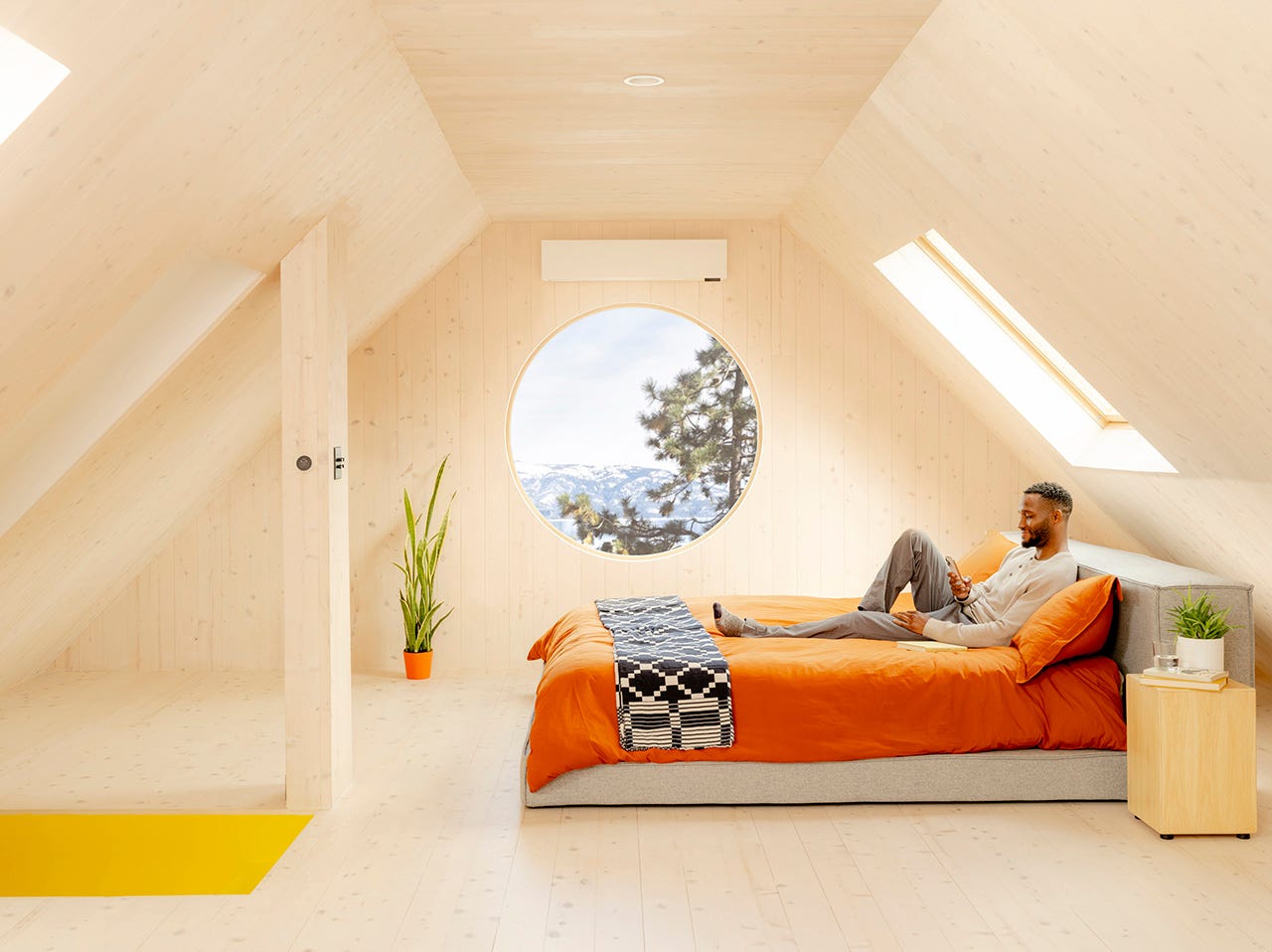 Quilt Cools Down the Visual Impact of HVAC With a Design Warm to Home Decor Quilt Cools Down the Visual Impact of HVAC With a Design Warm to Home Decor