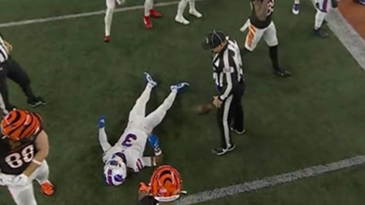 NFL: Damar Hamlin, jugador de los Buffalo Bills, se desvanece y el juego se  pospone