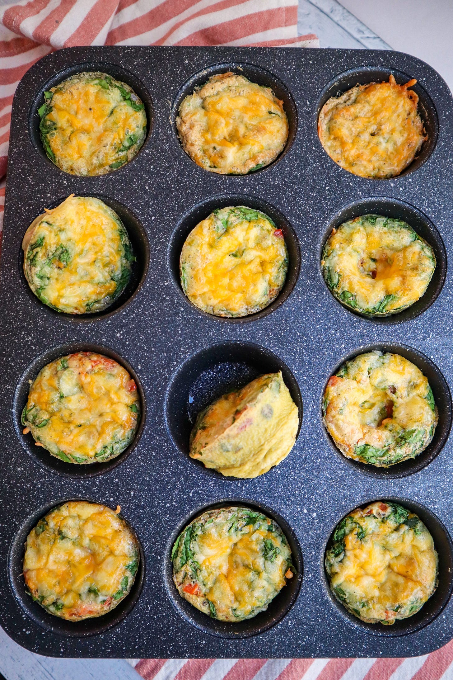 Protein Packed Veggie Egg Bites for Meal Prep
