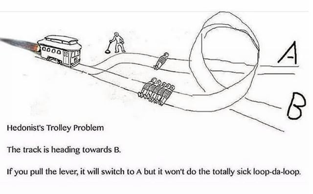 r/196 - A collection of trolley problem memes I've acquired over the last few months