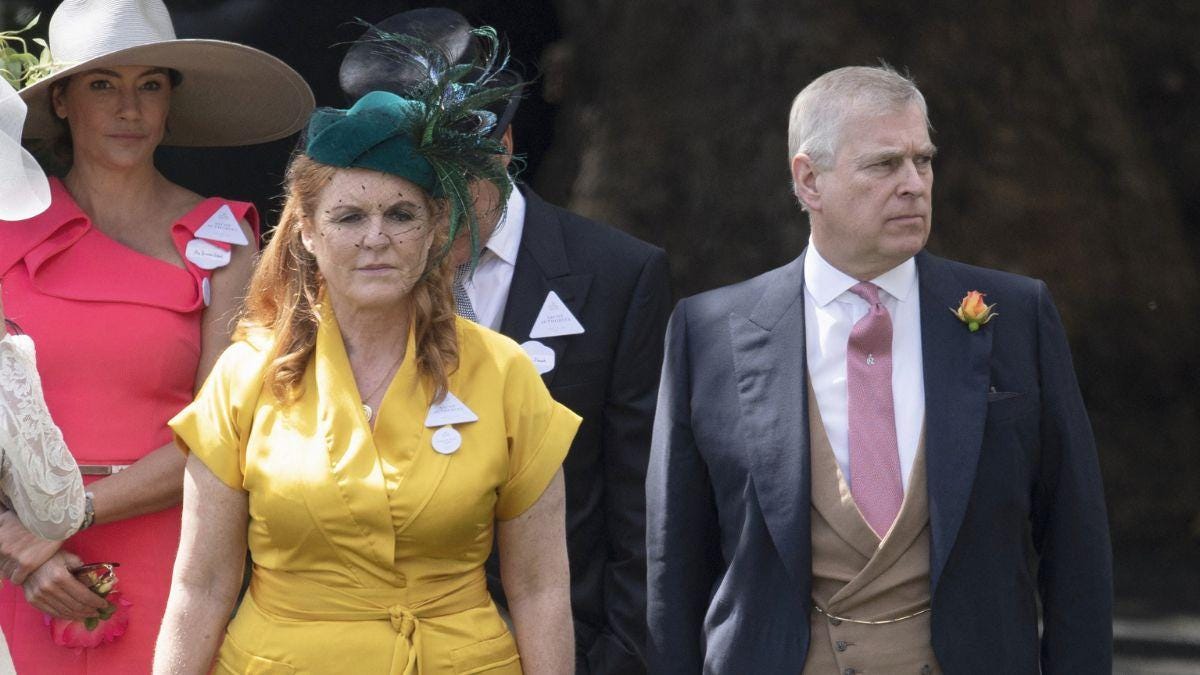 Photo of Sarah Ferguson and Andrew Windsor Photo of Sarah Ferguson and Andrew Windsor