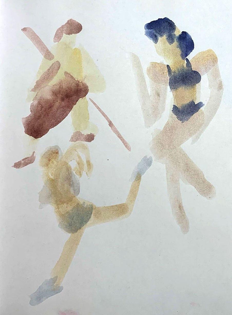 gestural sketches