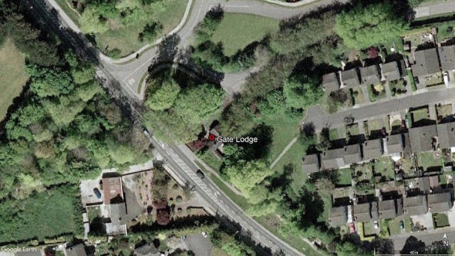 Boyne Valley Hotel and Country Club/Stameen House gate lodge Google Earth 2007.. Boyne Valley Hotel and Country Club/Stameen House gate lodge Google Earth 2007.