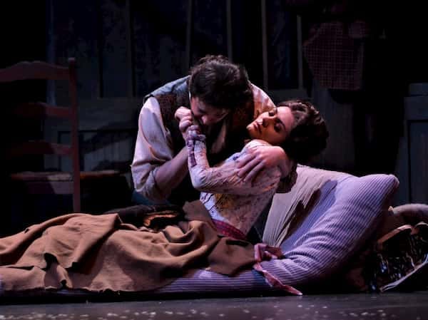 La Bohème by Puccini - Forced to sacrifice love for life.