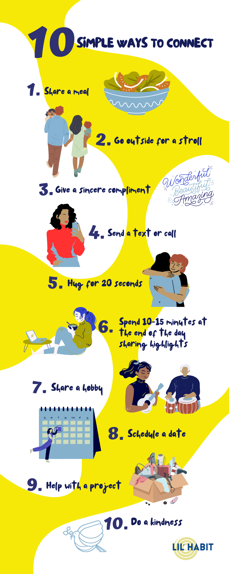 10 simple ways to connect