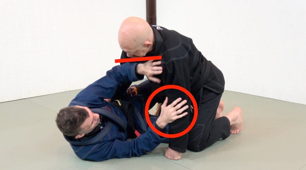 How to Defend and Counter the Crossface from Bottom Half Guard - Grapplearts