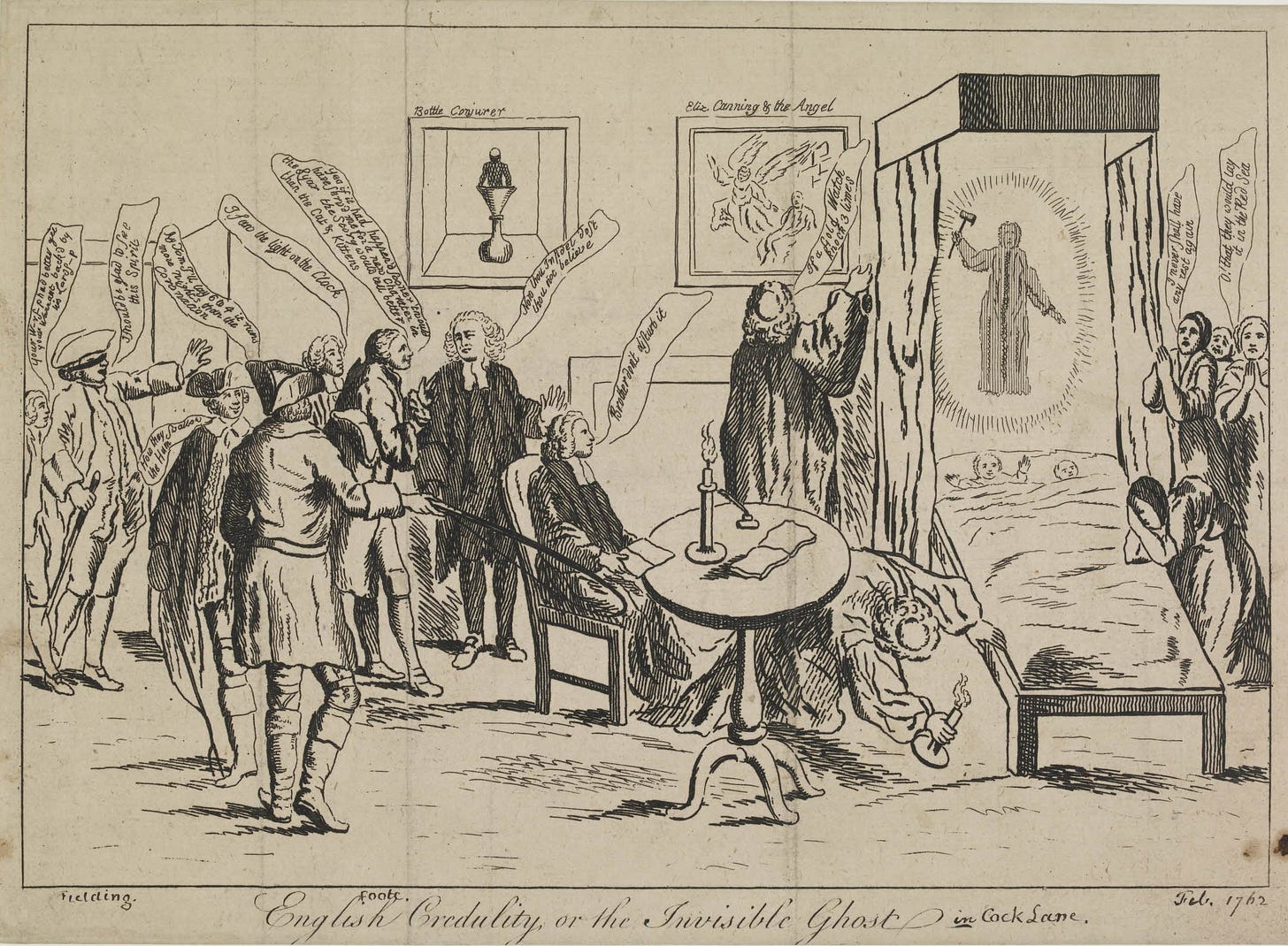 Cock Lane - The Golden Boy, Fake Ghosts And Hogarth - A London Inheritance