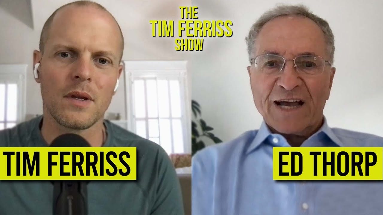Timeless Wisdom from 89-Year-Old Investing Legend Ed Thorp for a Life Well  Lived - YouTube