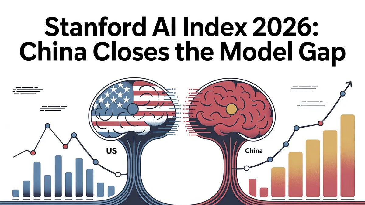 China closes the AI model gap but trails the U.S. on investment and ...