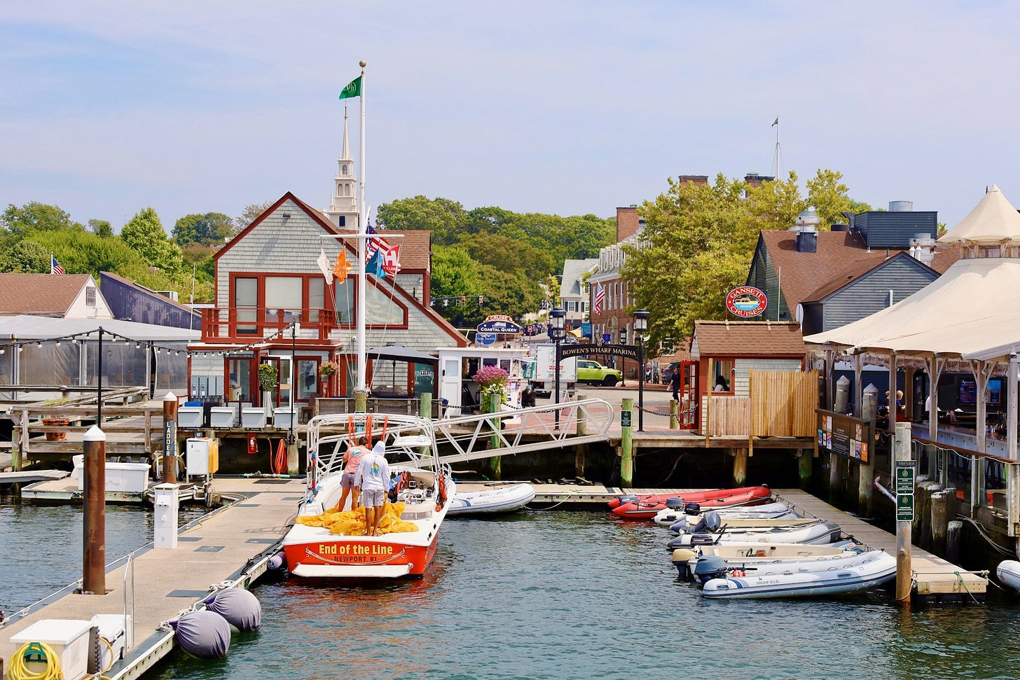 Bowen's Wharf in Newport, RI Bowen's Wharf in Newport, RI