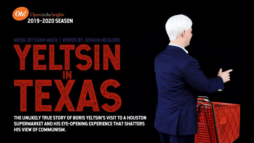 Yeltsin in Texas Promotional Image Yeltsin in Texas Promotional Image