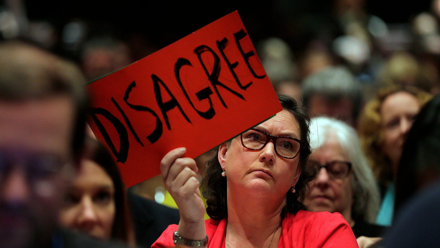 Lance braves GOP critics in 'vigorous' town hall meeting