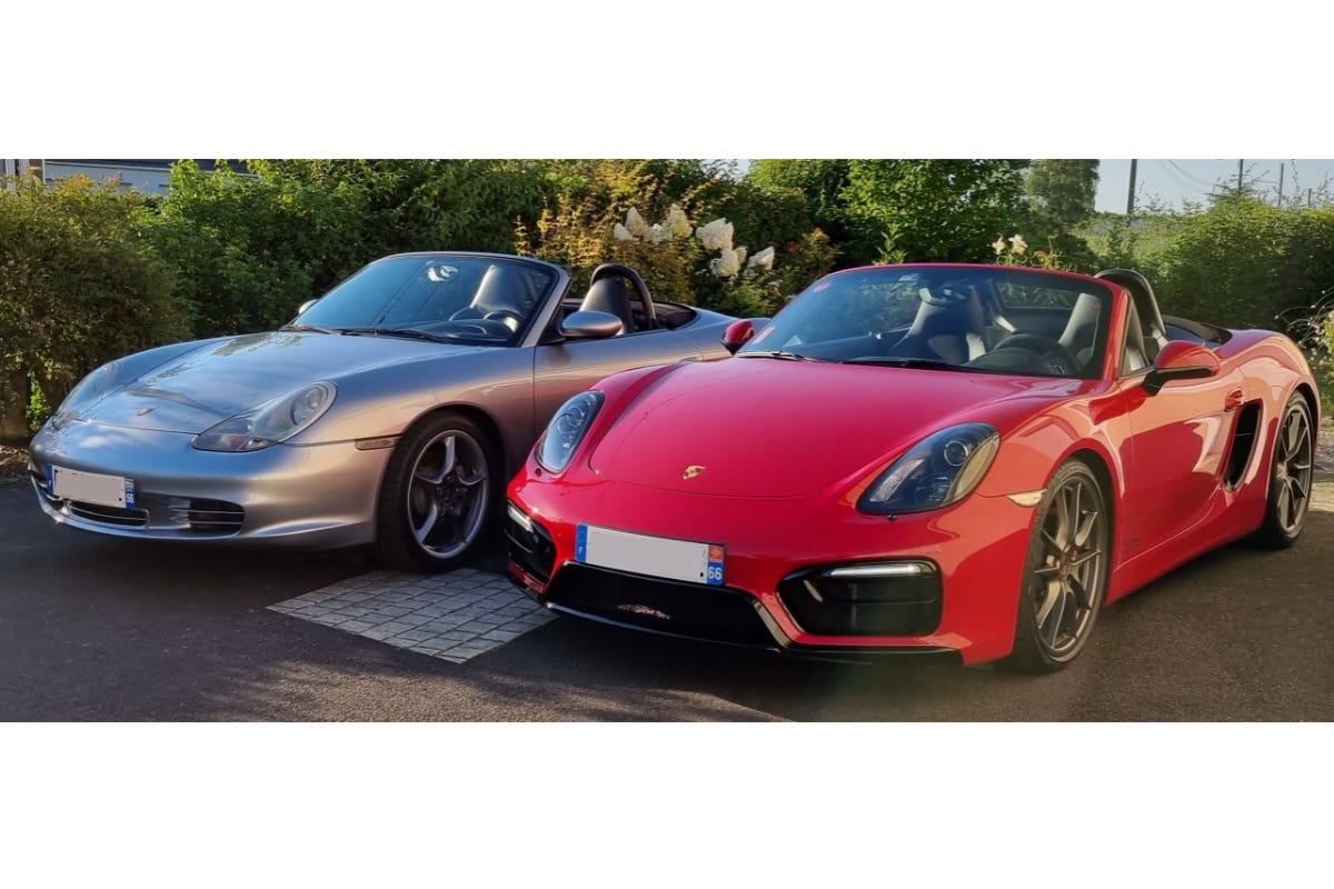 Boxster 550 spyder et 981 gts