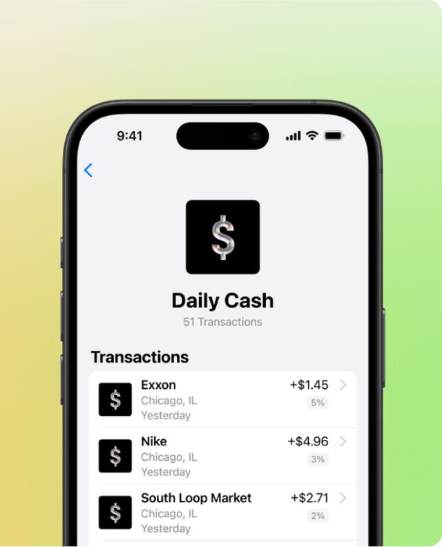 Apple Card offers 5% Daily Cash back at Exxon and Mobil gas stations across America