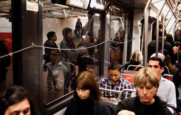 On Bay Area Transit, Sex Crimes Ride Under the Radar - The New York Times