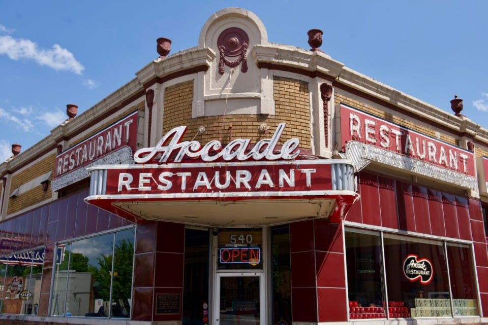The Arcade celebrates 100 years with party, 100-cents menu - Memphis Local,  Sports, Business &amp; Food News | Daily Memphian