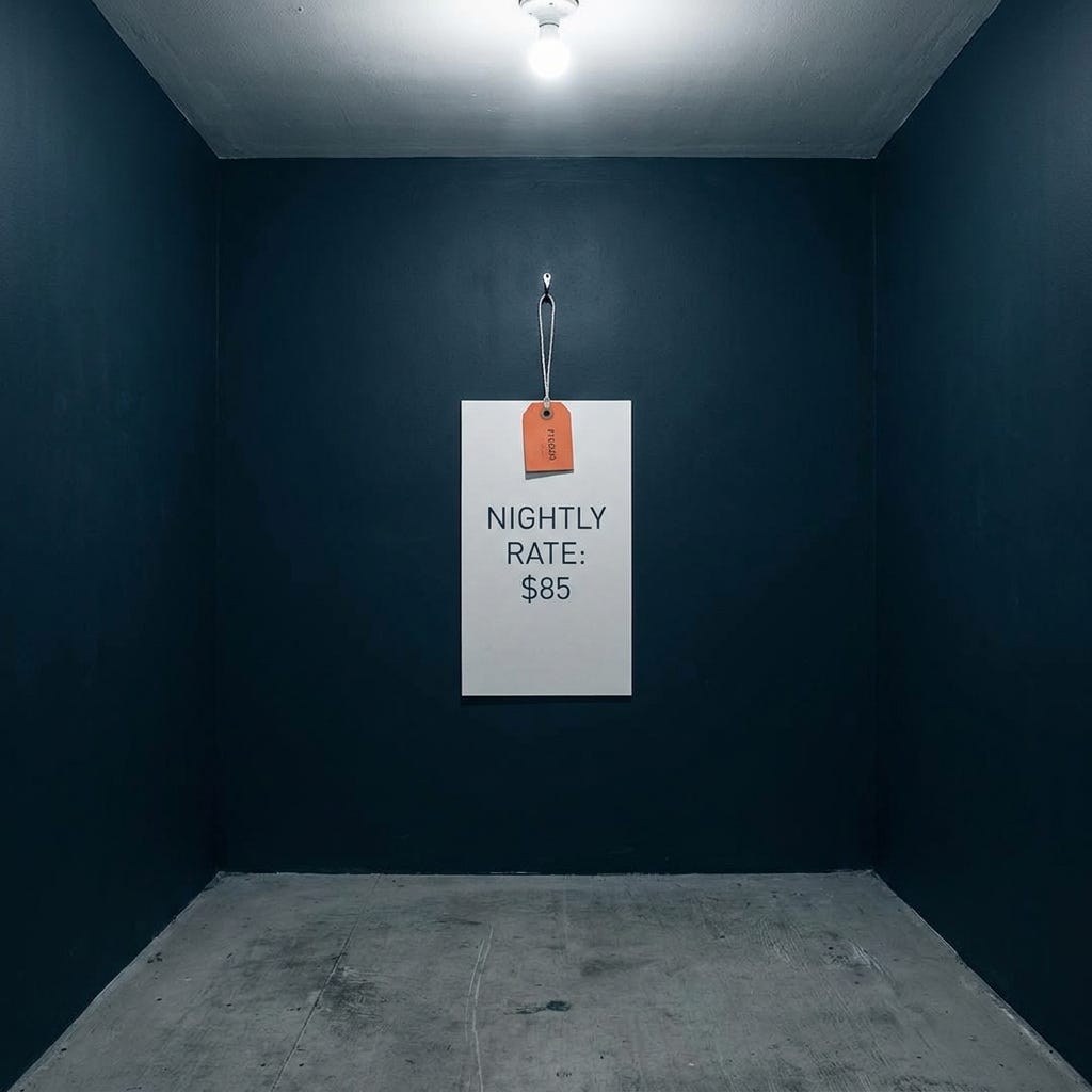 A room competing on price alone A room competing on price alone