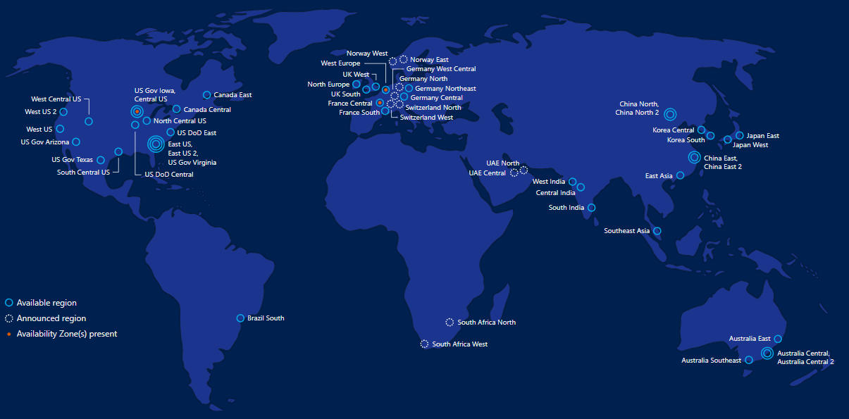 Microsoft Azure Global Infra