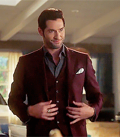 Lucifer - Gif | Suits for guys, Fashion suits for men, Mens outfits