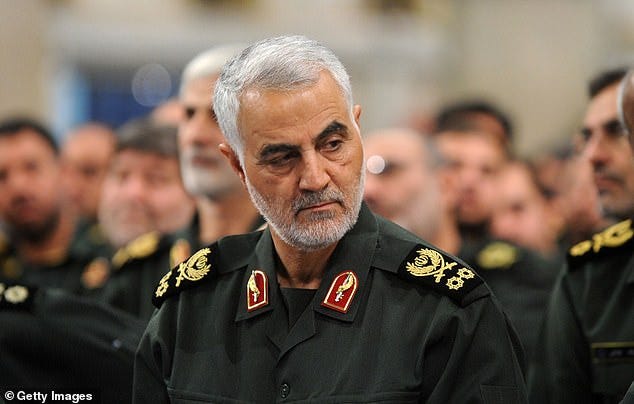 Trump has been a target of Iran assassination threats since he ordered the strike that killed Soleimani, the leader of the brutal Iranian Quds Forces Trump has been a target of Iran assassination threats since he ordered the strike that killed Soleimani, the leader of the brutal Iranian Quds Forces