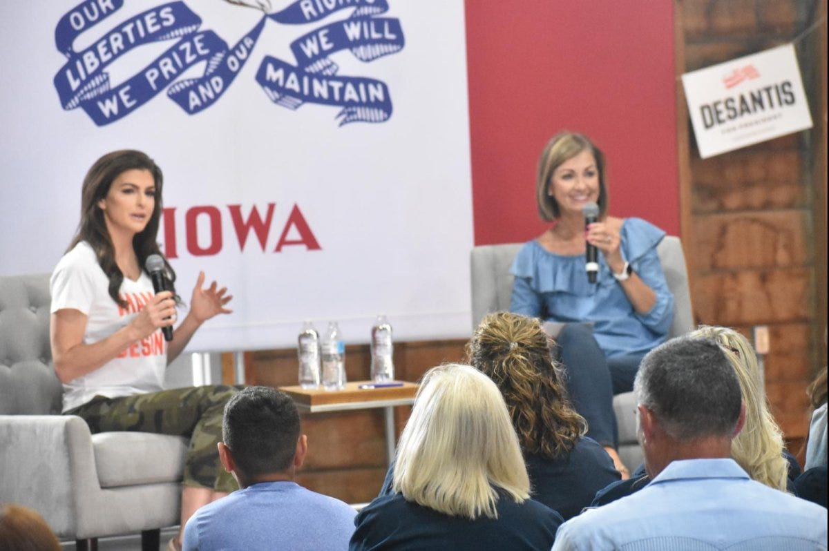 Casey DeSantis launches national Mamas for DeSantis movement in Iowa -  UPI.com