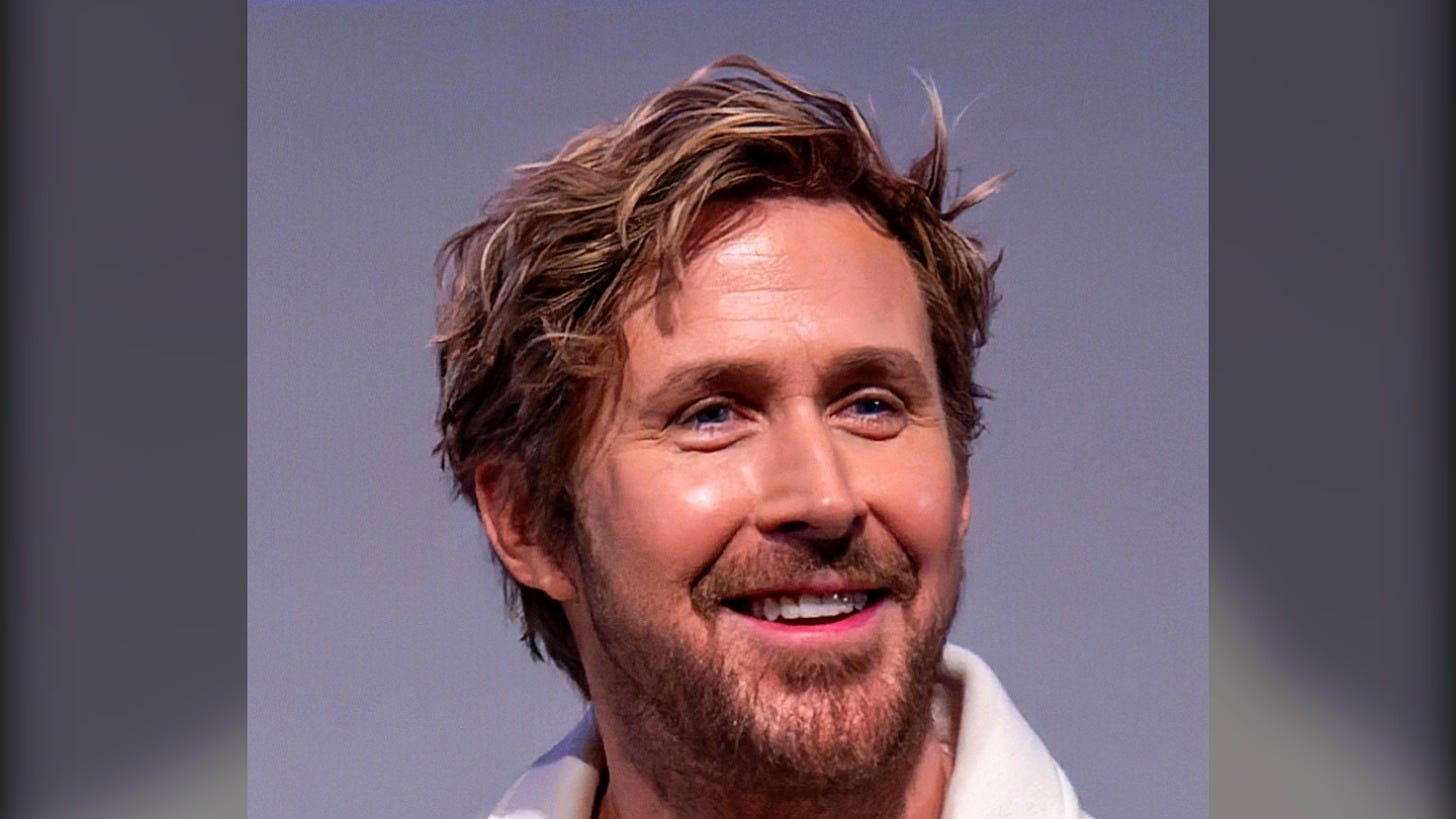 Ryan Gosling at BFI Southbank in London in December 2023. Image: Raph_PH via Wikimedia Commons