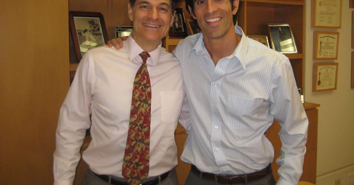 Jorge Cruise with Dr. Oz