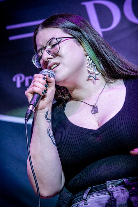 Post-Art Walk Karaoke at The Iron Horse / all photos by author