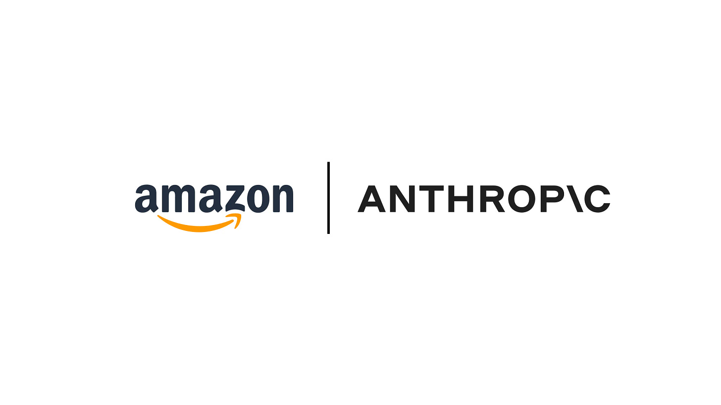 amazon and anthropic logos