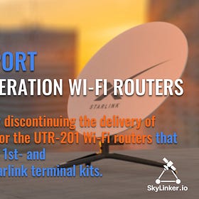 Starlink Ends Support for 1st-Generation Wi-Fi Routers