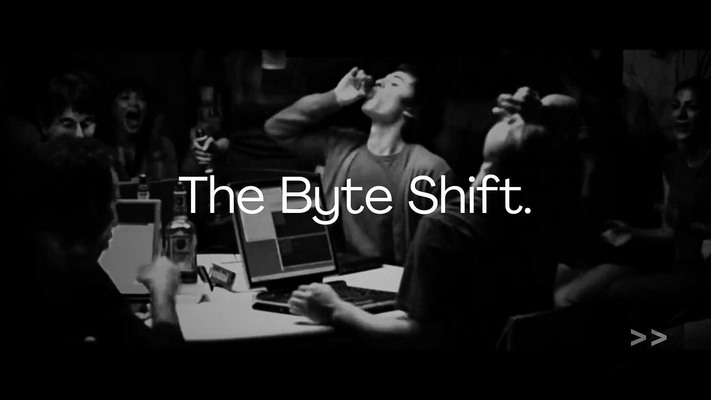 The Byte Shift by Antonio Scapellato The Byte Shift by Antonio Scapellato