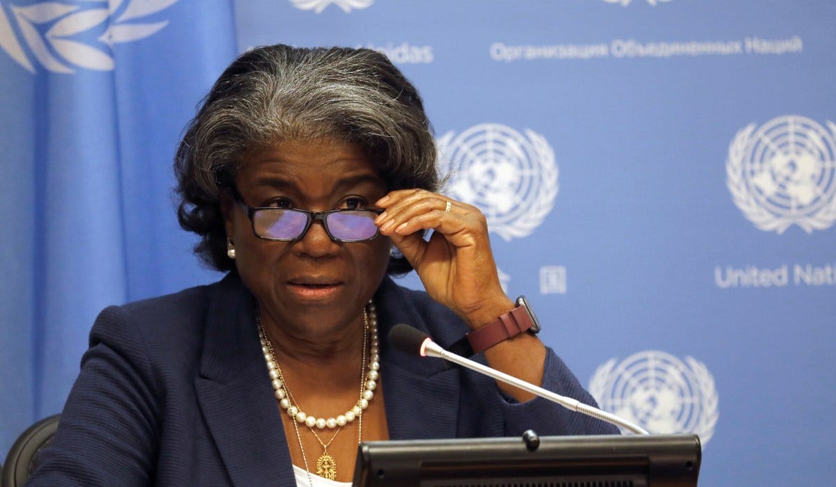 Linda Thomas-Greenfield’s Unacceptable U.N. Speech Comments | America Revealed Linda Thomas-Greenfield’s Unacceptable U.N. Speech Comments | America Revealed