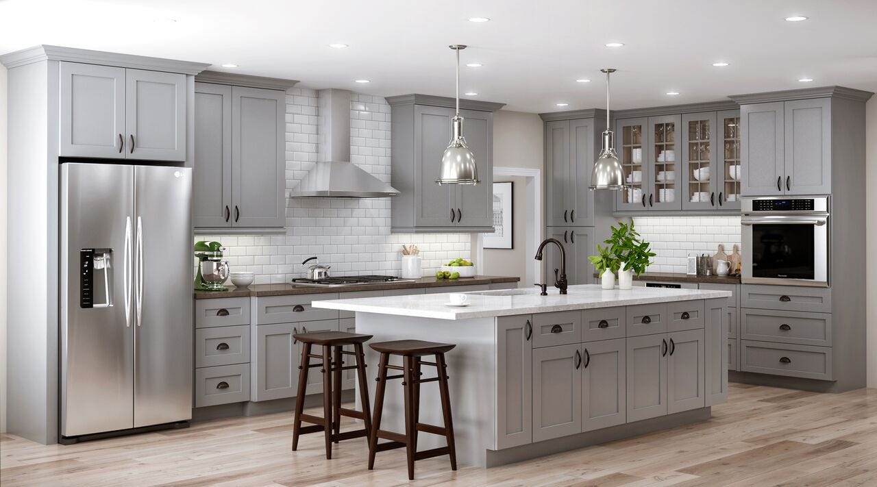 Making a Neutral Kitchen Appear Dynamic - Cabinet City Kitchen and Bath Making a Neutral Kitchen Appear Dynamic - Cabinet City Kitchen and Bath