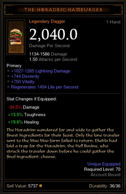 the-horadric-hamburger-lvl-70 the-horadric-hamburger-lvl-70