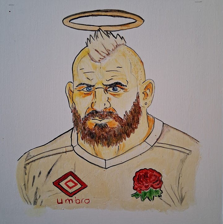 Images of Tempera lass work.