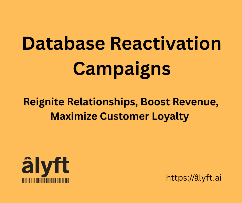 Database Reactivation Campaigns - âlyft digital Roseburg, Oregon Database Reactivation Campaigns - âlyft digital Roseburg, Oregon