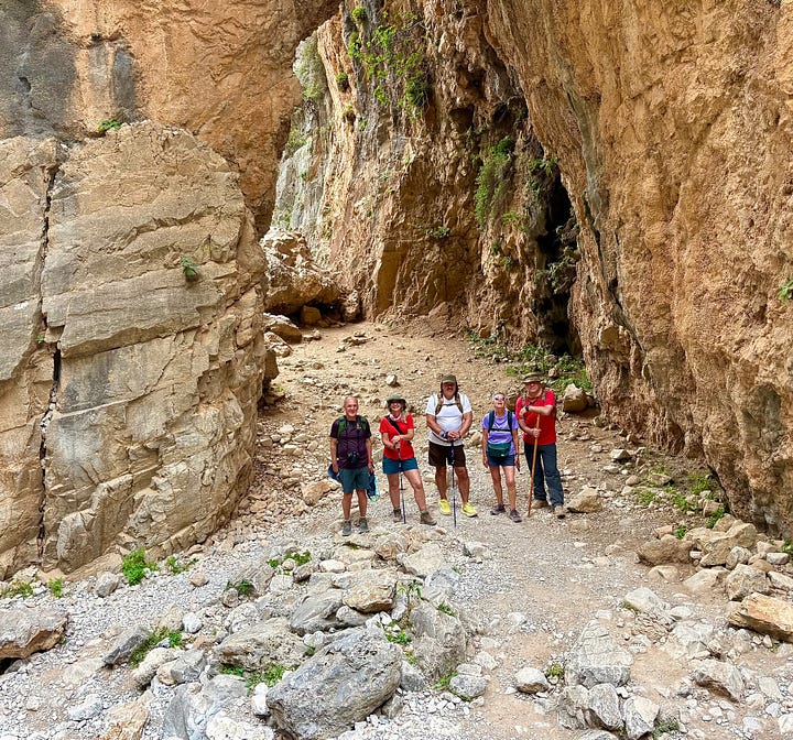 Inside the Imbros Gorge