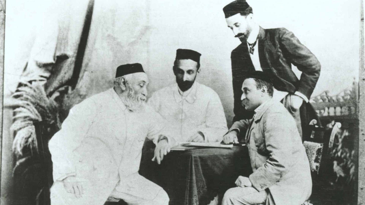 The founding members of Tata business empire