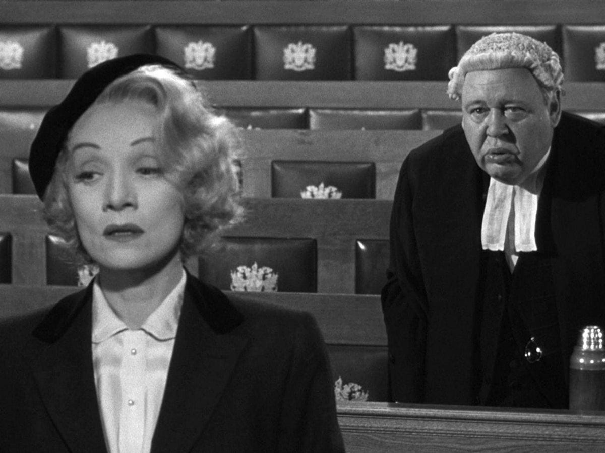 Movies You Might Have Missed: Billy Wilder's Witness for the Prosecution |  The Independent | The Independent