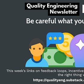 Linky #31 - Be careful what you optimise for